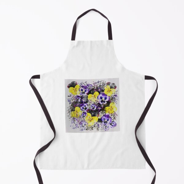 Item preview, pansies, flowerbed designed and sold by bonjourmadame4.
