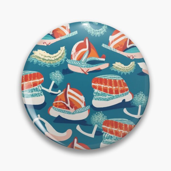 Item preview, Nautical Vibes - Anchors, waves, seashells, and sailor-inspired patterns for a coastal feel designed and sold by SeamlessBlend.