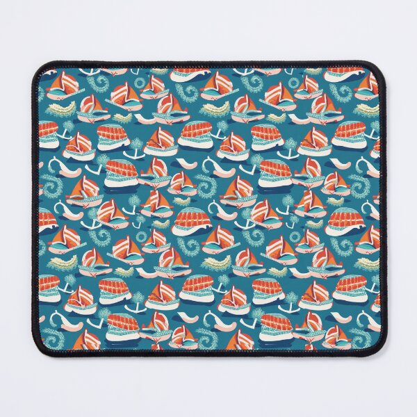Item preview, Nautical Vibes - Anchors, waves, seashells, and sailor-inspired patterns for a coastal feel designed and sold by SeamlessBlend.