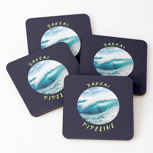 Item preview, Surfing wave at Banzai Pipeline designed and sold by JackFreestone.