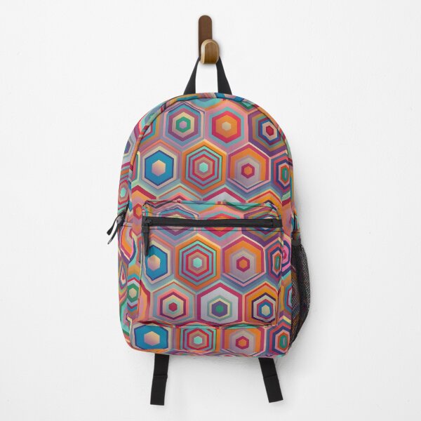 Item preview, Hexagon Colorful Pattern designed and sold by MakeWayDesign.