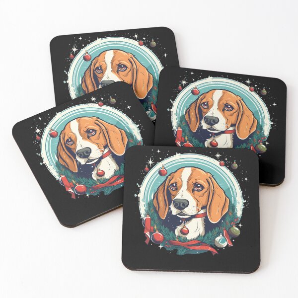Item preview, Beagle Dog Xmas, Love Dogs designed and sold by Logiamerch.