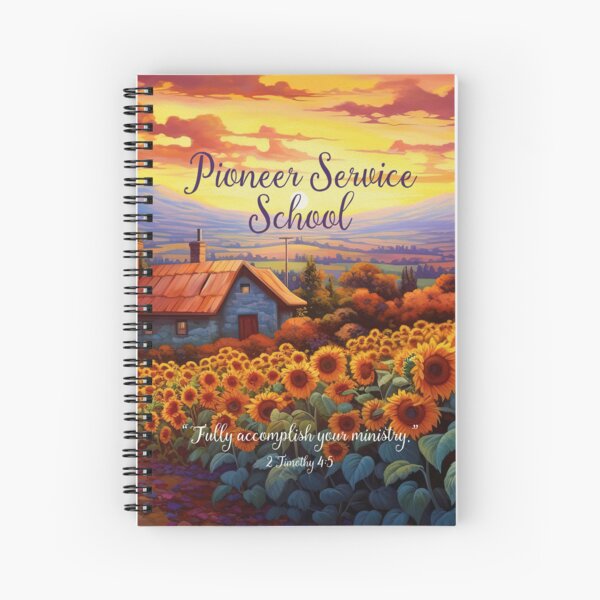 Item preview, École de service des pionniers (Tournesol) designed and sold by Paper Bee Gift Shop.