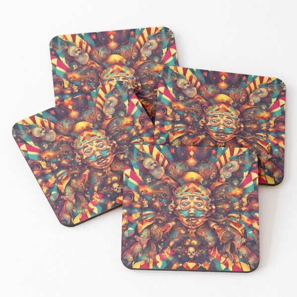 Item preview, Psychedelic Spectacle: The Amazing Circus Unveiled designed and sold by PatternXS.