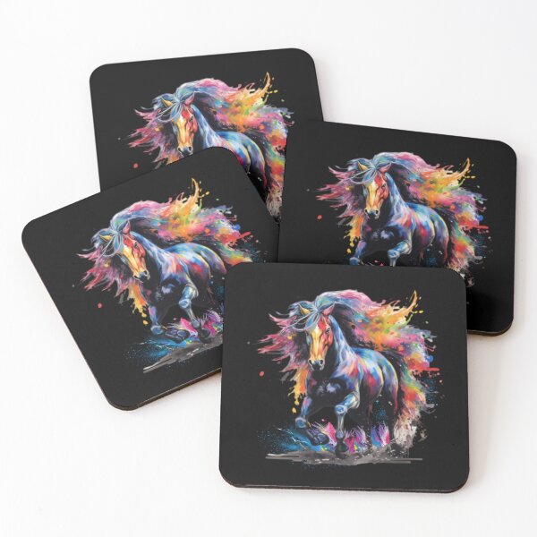 Item preview, Colorful Bright Beautiful Horse designed and sold by neatdesignsbycm.