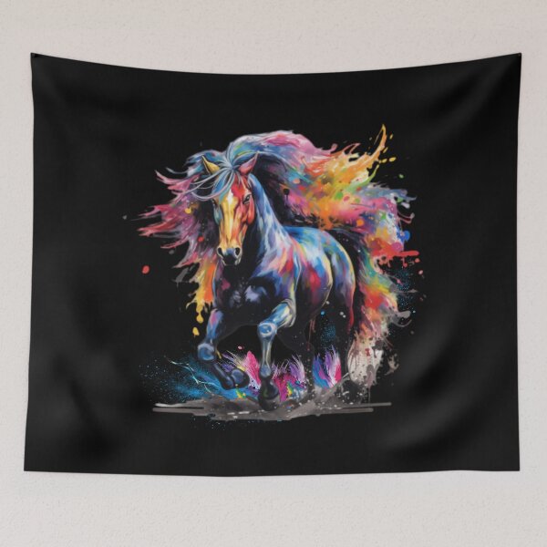 Item preview, Colorful Bright Beautiful Horse designed and sold by neatdesignsbycm.