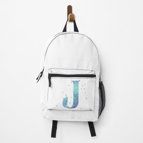 Item preview, Letter J Monogram watercolor galaxy designed and sold by iRenza.