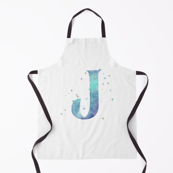 Item preview, Letter J Monogram watercolor galaxy designed and sold by iRenza.