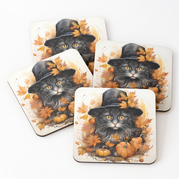 Item preview, Cute Halloween Kitten 1 designed and sold by simdesid.