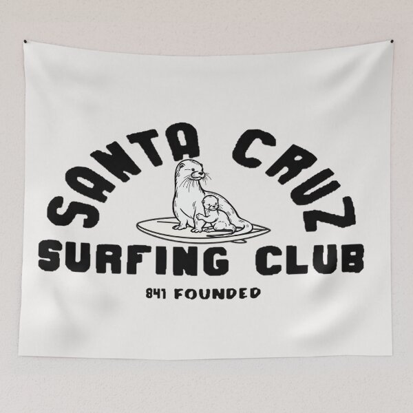 Item preview, 841 Santa Cruz Surfing Club with baby B&W  designed and sold by Redwood9.