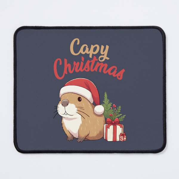 Item preview, Capy Christmas Capybara Santa designed and sold by KAI-Studio.
