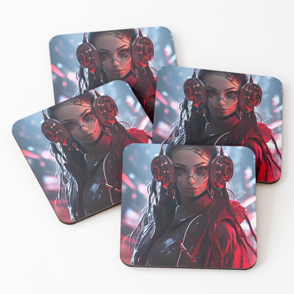 Item preview, Futuristic Cyberpunk Cityscape designed and sold by Shirtastically.