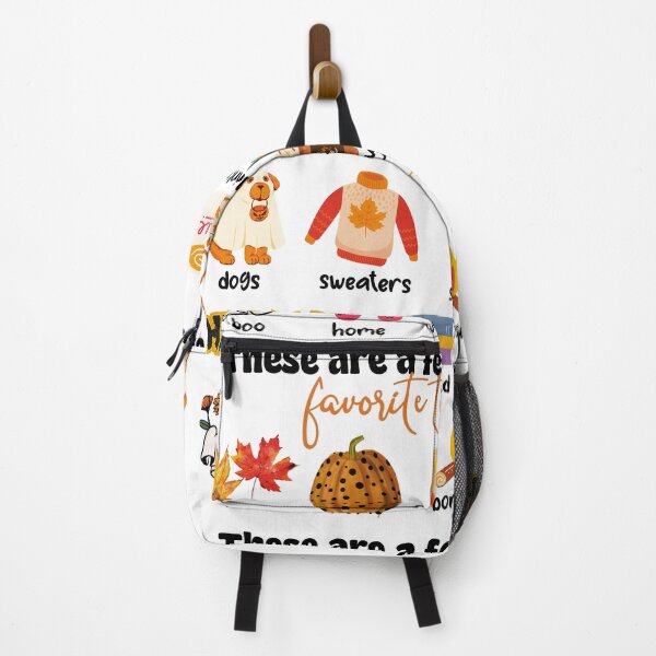 Item preview, The are a few of my favorite things Halloween Pumpkins happy pumpkins funny pumpkin designed and sold by InnaMGraphic.