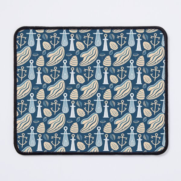 Item preview, Nautical Vibes - Anchors, waves, seashells, and sailor-inspired patterns for a coastal feel designed and sold by SeamlessBlend.