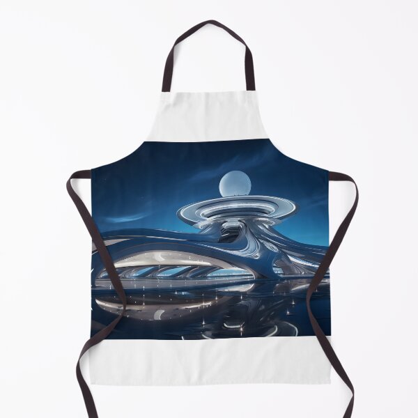 Item preview, Futuristic Spaceport designed and sold by Shirtastically.