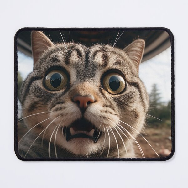 Item preview, Funny cat selfie with UFO designed and sold by Studio Harmonia.