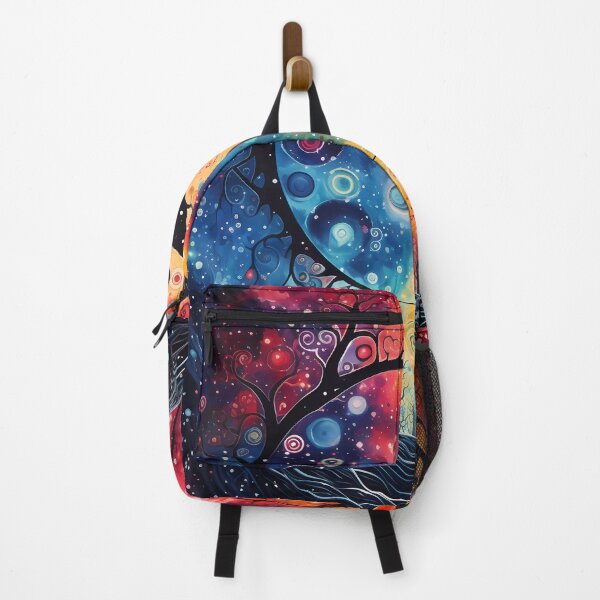 Item preview, Abstract galaxy tree with colorful stars designed and sold by Eastbavin.