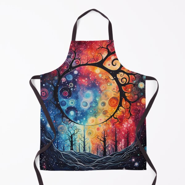 Item preview, Abstract galaxy tree with colorful stars designed and sold by Eastbavin.