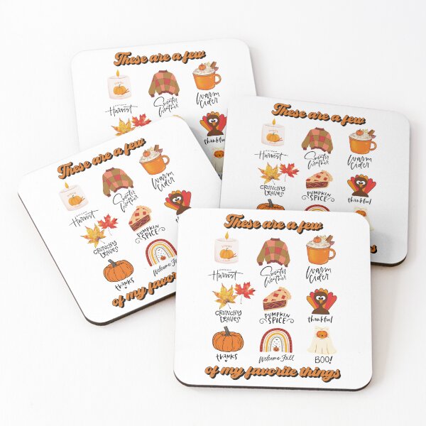 Item preview, The are a few of my favorite things Halloween Pumpkins happy pumpkins funny pumpkin  designed and sold by InnaMGraphic.
