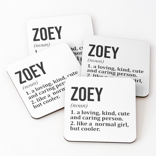 Item preview, Zoey Name Definition designed and sold by XCIV.