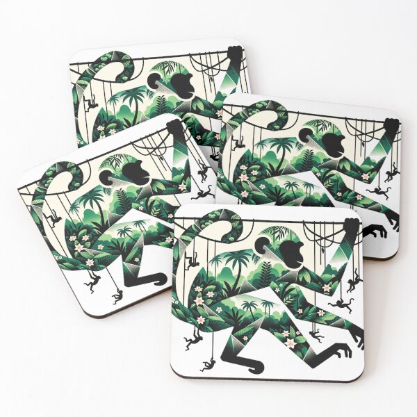 Item preview, Monkey NFT designed and sold by FarbenFabel.