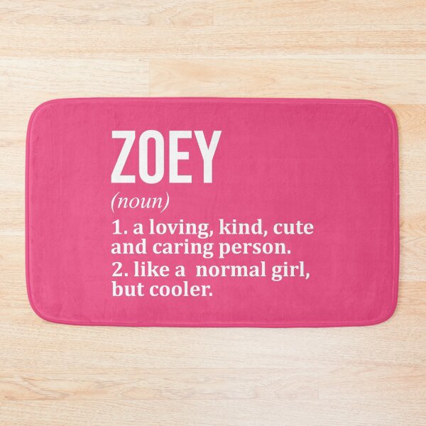 Item preview, Zoey Name Definition for Women designed and sold by XCIV.