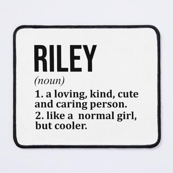 Item preview, Riley Name Definition designed and sold by XCIV.