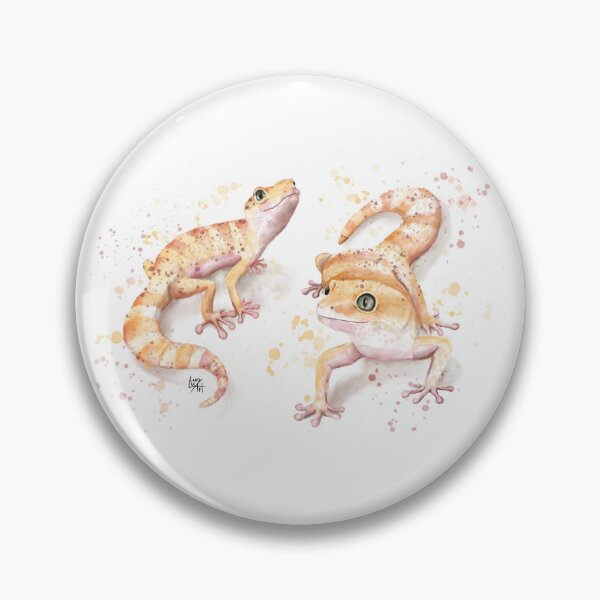 Item preview, Watercolour Geckos designed and sold by lucyluart.