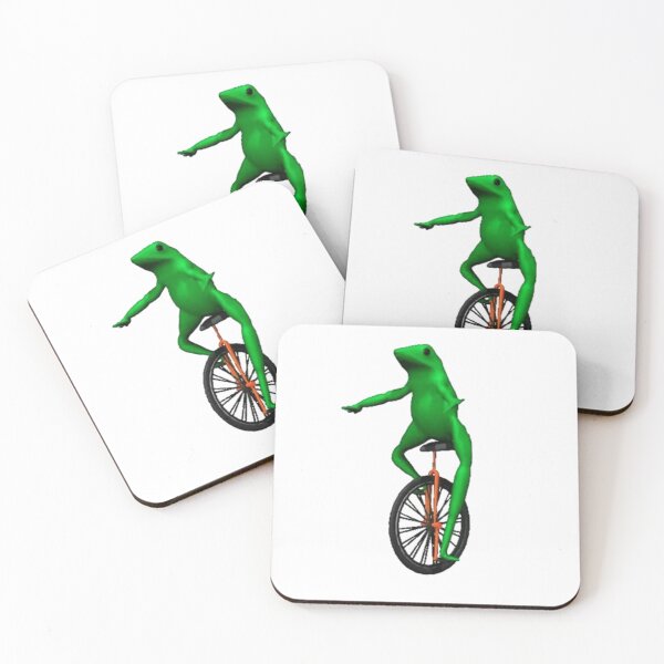 Item preview, Dat Boi - Unicycle Frog designed and sold by ClickyCrisp.