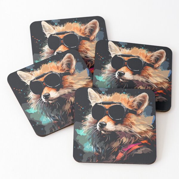 Item preview, Stardust Nights with fox designed and sold by pkk1designsart.