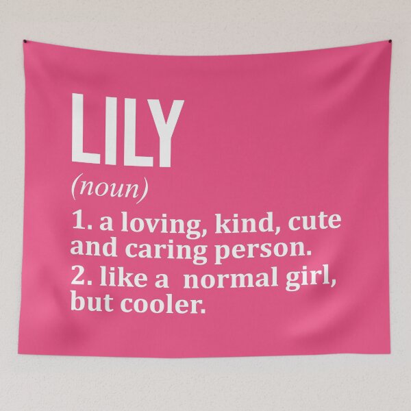 Item preview, Lily Name Definition for Women designed and sold by XCIV.