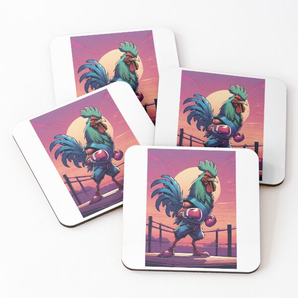Item preview, Boxing Rooster Sunset designed and sold by GleamingGiant.