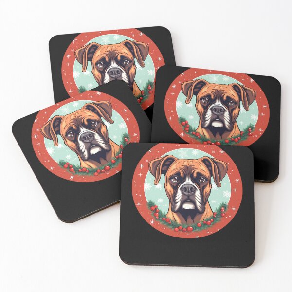 Item preview, Perro Boxer Navidad, Amor Perros designed and sold by Logiamerch.