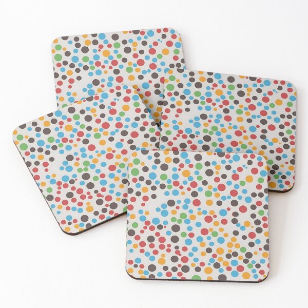 Item preview, Repeating Colorful Dots Decorative Pattern designed and sold by Jollys-ArtShop.