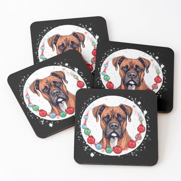 Item preview, Perro Boxer Navidad, Amor Perros designed and sold by Logiamerch.