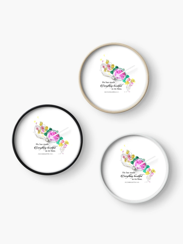 Thumbnail 3 of 4, Clock, TIME- PLAIN designed and sold by Yesido.