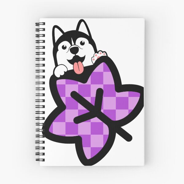 Item preview, Vinyl Maple Leaf Husky Cute Aesthetic designed and sold by Yellowriversss.
