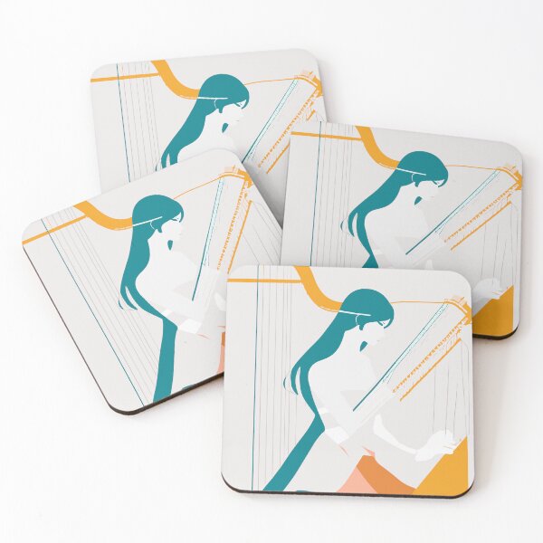 Item preview, Harp Player abstract designed and sold by minimalizy.