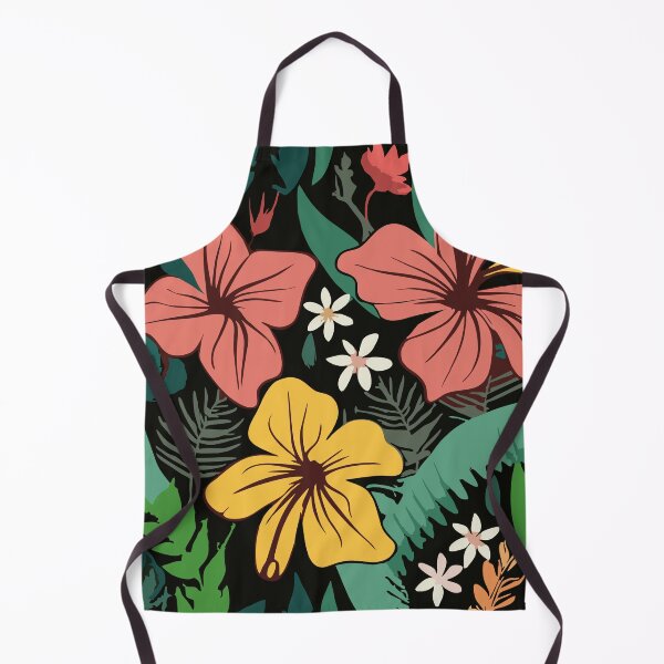 Item preview, Dark hawaiian flowers designed and sold by kreafox.