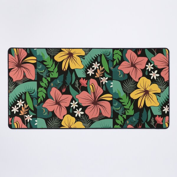 Item preview, Dark hawaiian flowers designed and sold by kreafox.