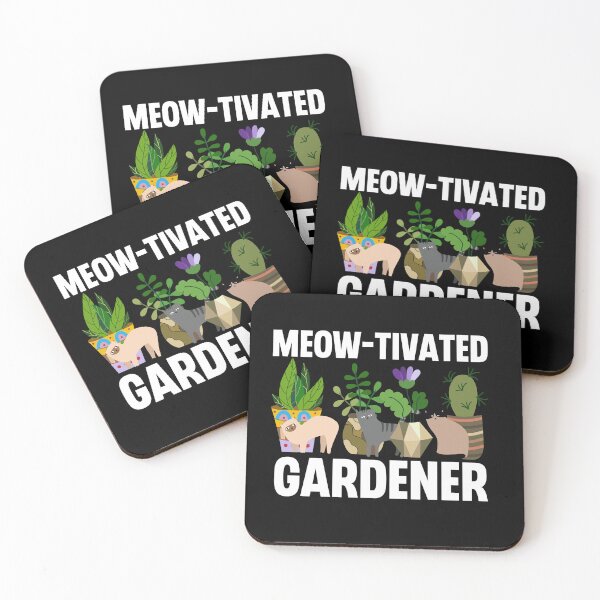 Item preview, Meowtivated Gardener designed and sold by TheAnimalZ00.