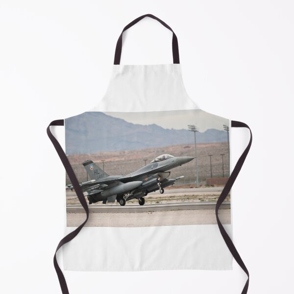 Item preview, STK109211M-An F-16 Fighting Falcon landing at Nellis Air Force Base, Nevada.  designed and sold by StocktrekImages.