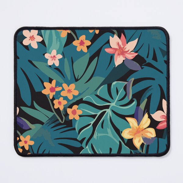 Item preview, Dark hawaiian flowers designed and sold by kreafox.