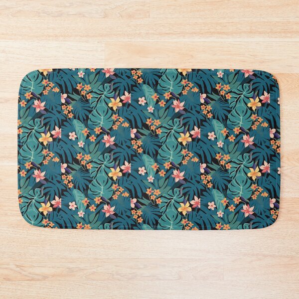 Item preview, Dark hawaiian flowers designed and sold by kreafox.