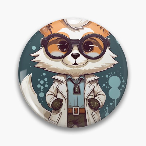 Item preview, Steampunk Fox in Doctor's Robe designed and sold by elmindo.