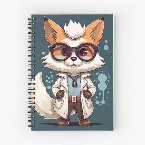 Item preview, Steampunk Fox in Doctor's Robe designed and sold by elmindo.
