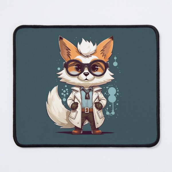Item preview, Steampunk Fox in Doctor's Robe designed and sold by elmindo.