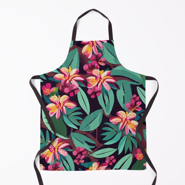 Item preview, Dark hawaiian flowers designed and sold by kreafox.