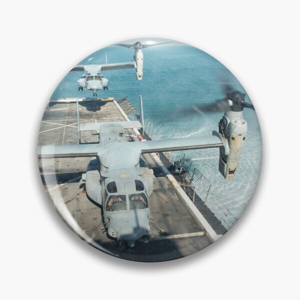 Item preview, STK109203M-An MV-22B Osprey lands on the flight deck of USS New York. designed and sold by StocktrekImages.