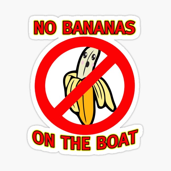 Gift for Boaters, Boat Owner Gifts, Funny Boat Sign, No Bananas on the Boat  Sign, Boat Rules Decor, Boat Humor -  Canada
